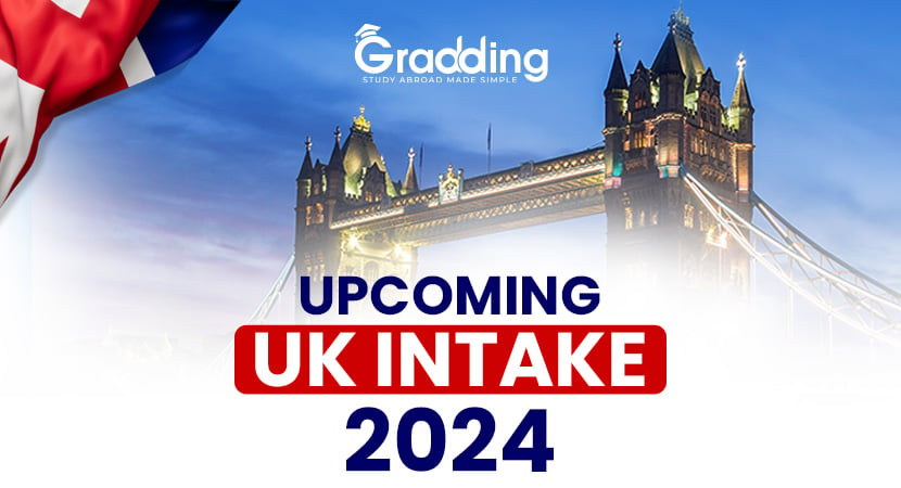 Get to Know Upcoming UK Intakes 2024 with Gradding.com